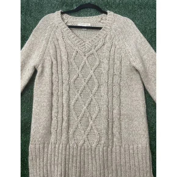 Canyon River Blues Sweater Knitted Women's Beige Cream Size Large Stretch - Picture 2 of 10